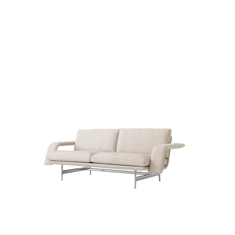 Meantime AV30 2-Seters Sofa Polert Aluminium/Ecriture 0210