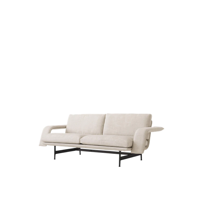 Meantime AV30 2-Seters Sofa Varm Sort/Ecriture 0210