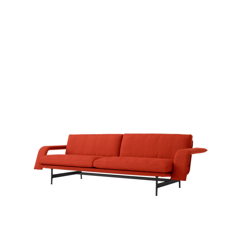 Meantime AV30 2-Seters Sofa Varm Sort/Fiord 0571