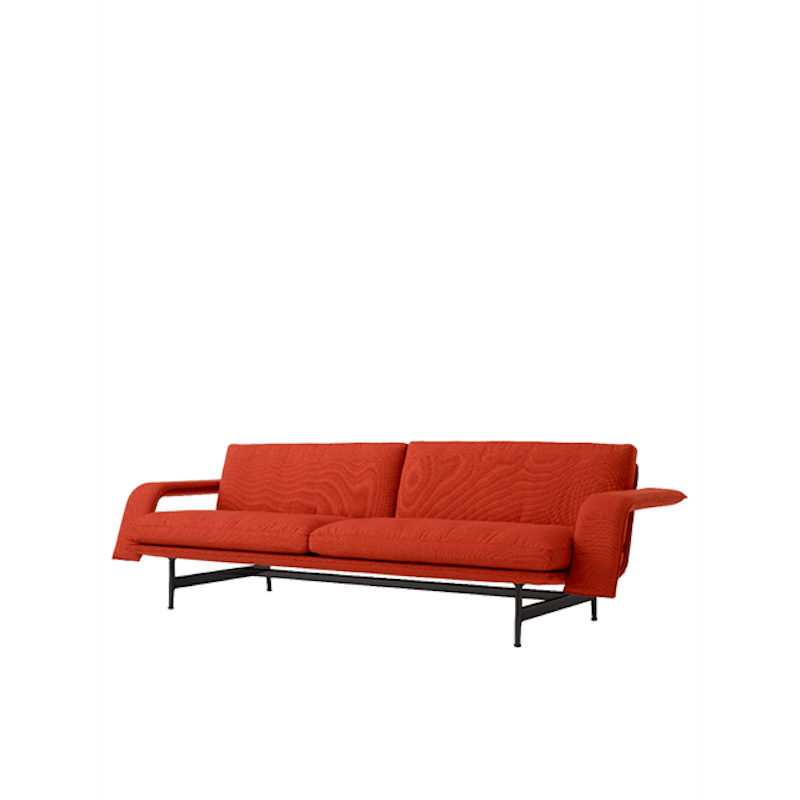 Meantime AV31 3-Seters Sofa Polert Aluminium/Fiord 0571
