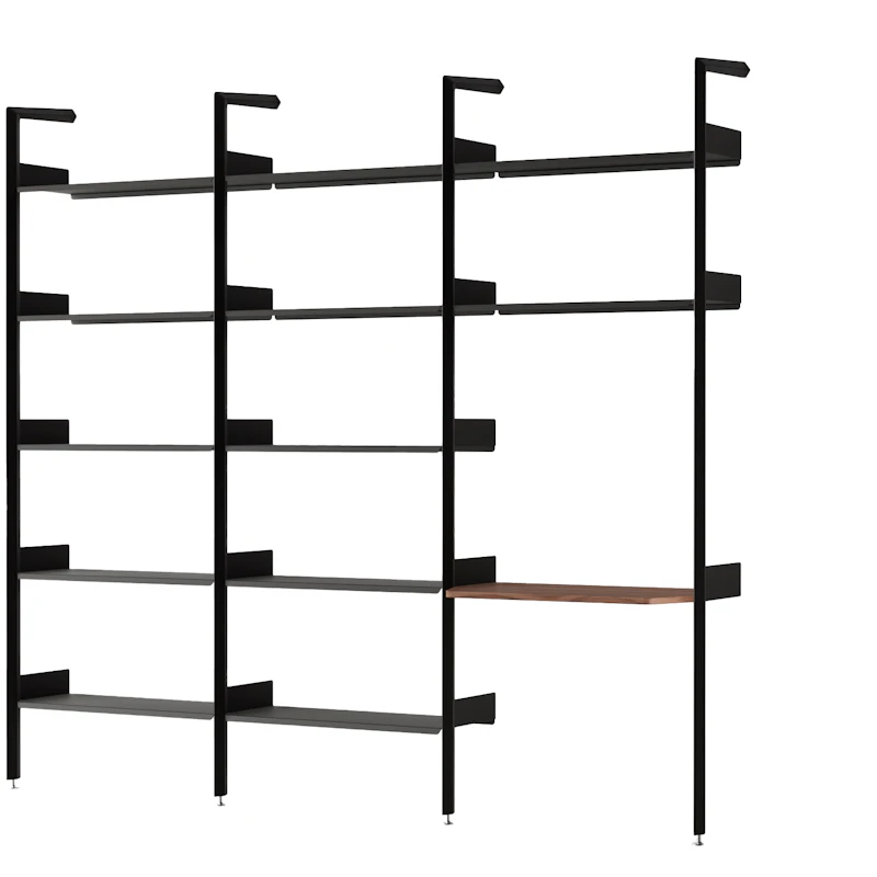 Rombe IF1/IF4/IF5 Hyllesystem Config G, Antrasitt
