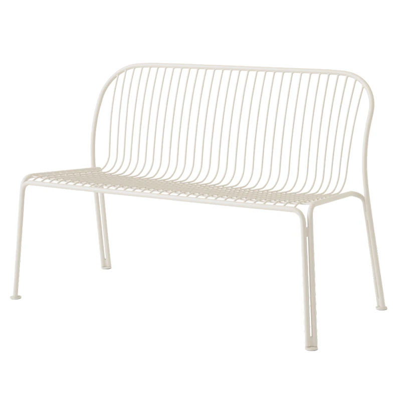 Thorvald SC111 Spisebordsbenk Utendørs, Ivory
