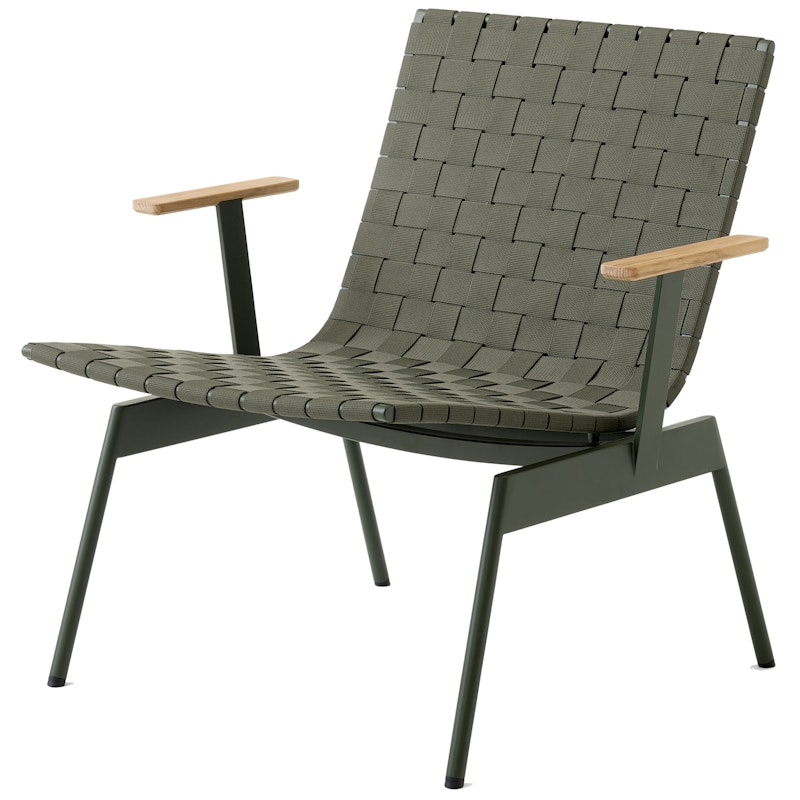 Ville AV45 Loungestol Med Armlener, Bronze Green