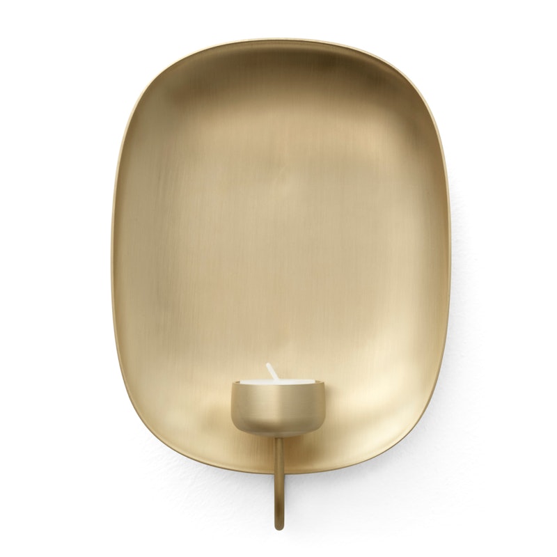 Votive AV20 Vegglysholder, Brushed Brass