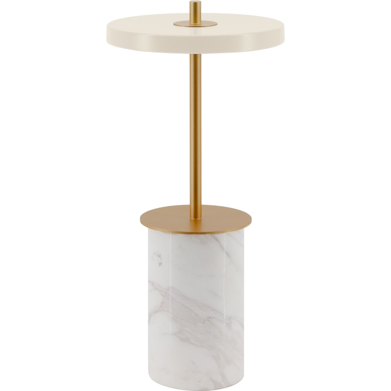 Asteria Move Mini Bordlampe Bærbar, White Marble