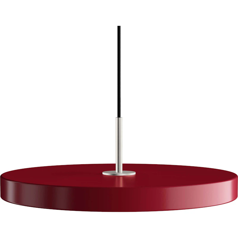 Asteria Plus Pendel Medium, Ruby Red / Steel