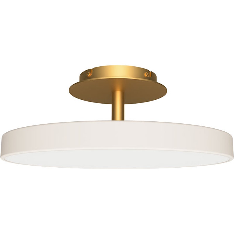 Asteria Up Taklampe Medium, Pearl White