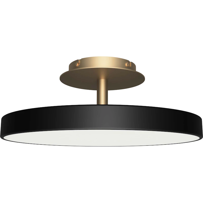 Asteria Up Taklampe Medium, Sort