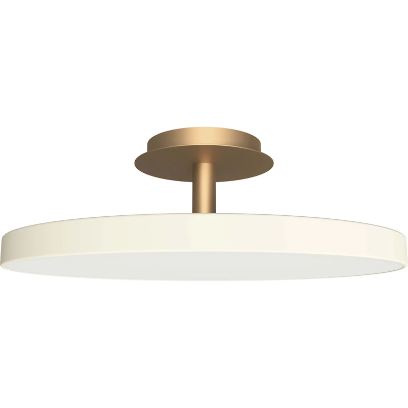 Asteria UP Plus Taklampe Stor, Pearl White
