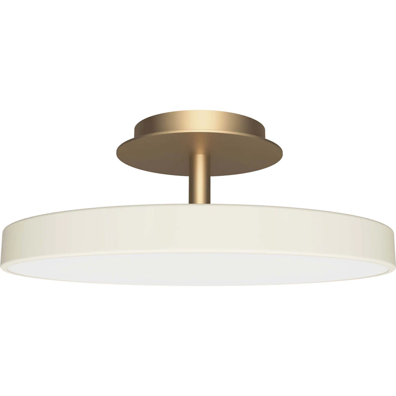 Asteria UP Plus Taklampe Medium, Pearl White