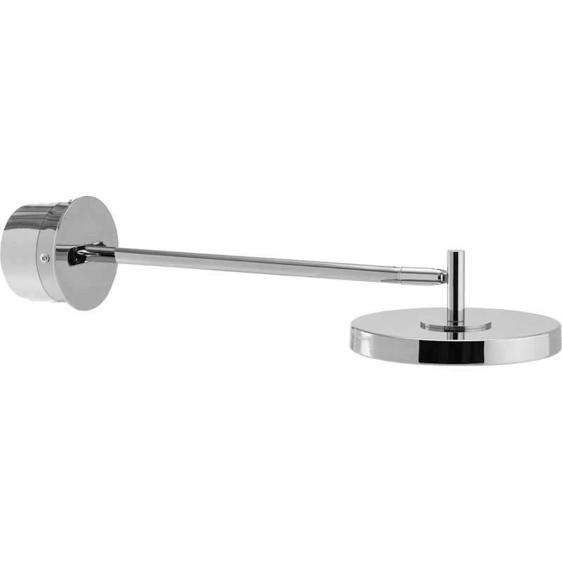 Asteria Vegglampe Lang & Hardwired, I Polert Stål