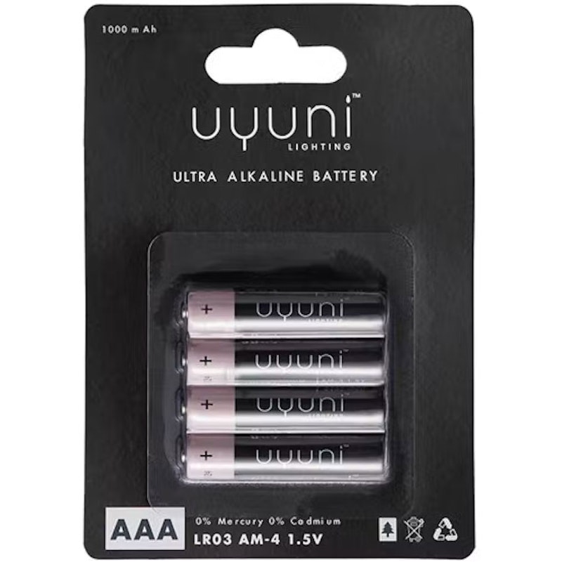 AAA Batterier 4-pk