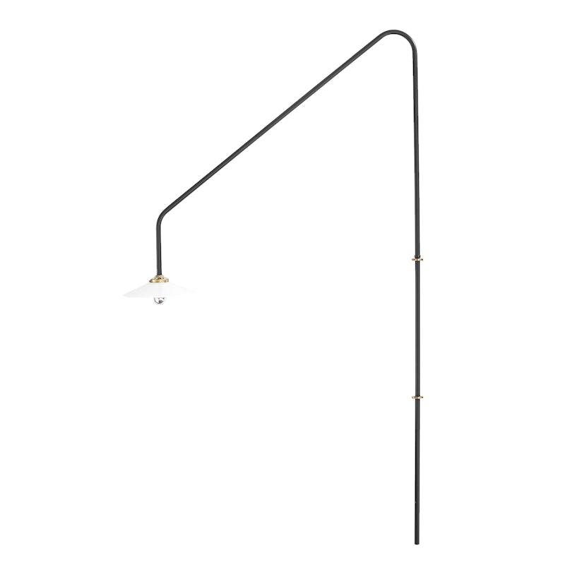 Hanging Lamp N°4 Vegglampe, Sort