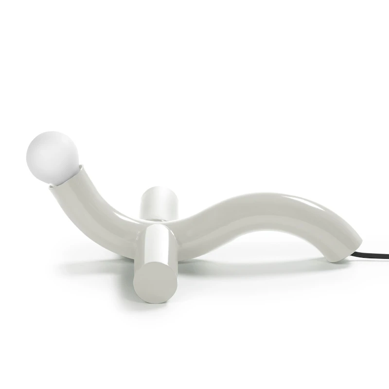 La Due Table Lamp, White
