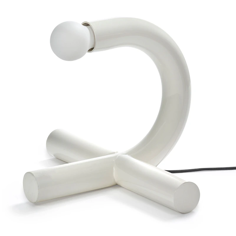 La Tre Bordlampe, Hvit