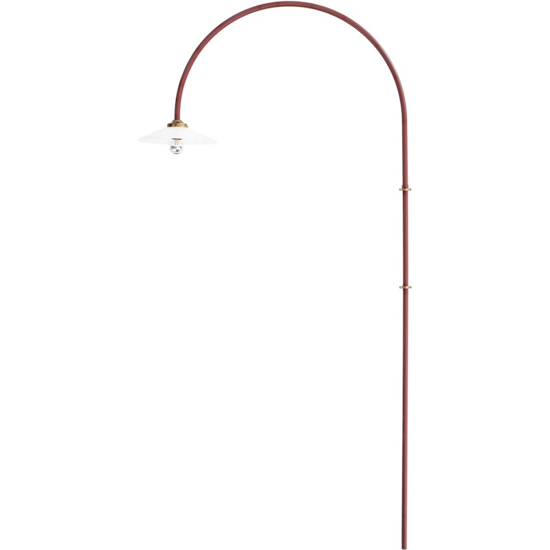 Hanging Lamp N°2 Vegglampe, Menie Red