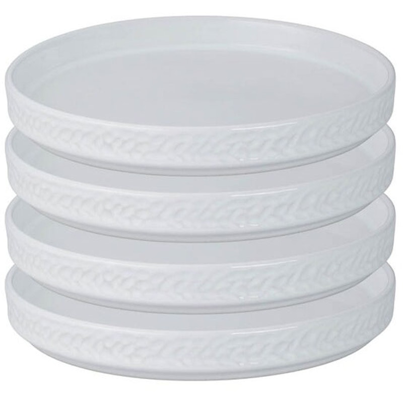 Servisen C Tallerken 17,2 cm 4-pk, Hvit
