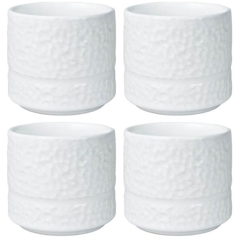Servisen C Glass 26 cl 4-pk, Hvit