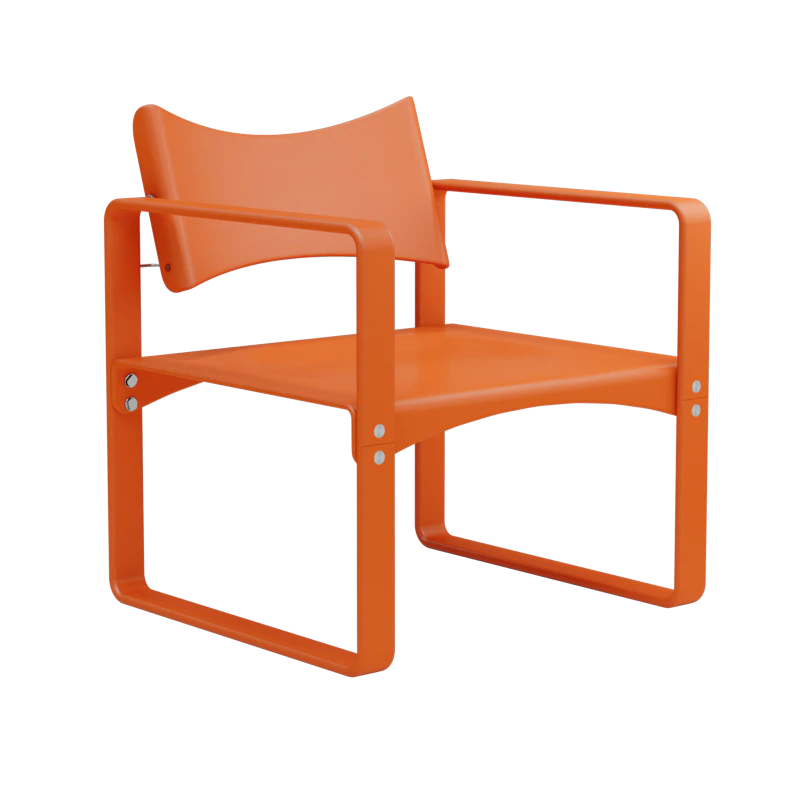 Series 270 F Lenestol, Orange Red