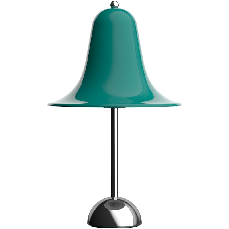 Pantop Bordlampe Ø23, Krom / Dark Teal