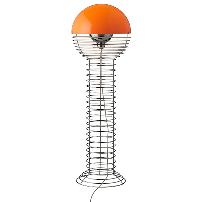 Wire Gulvlampe 120 cm, Oransje