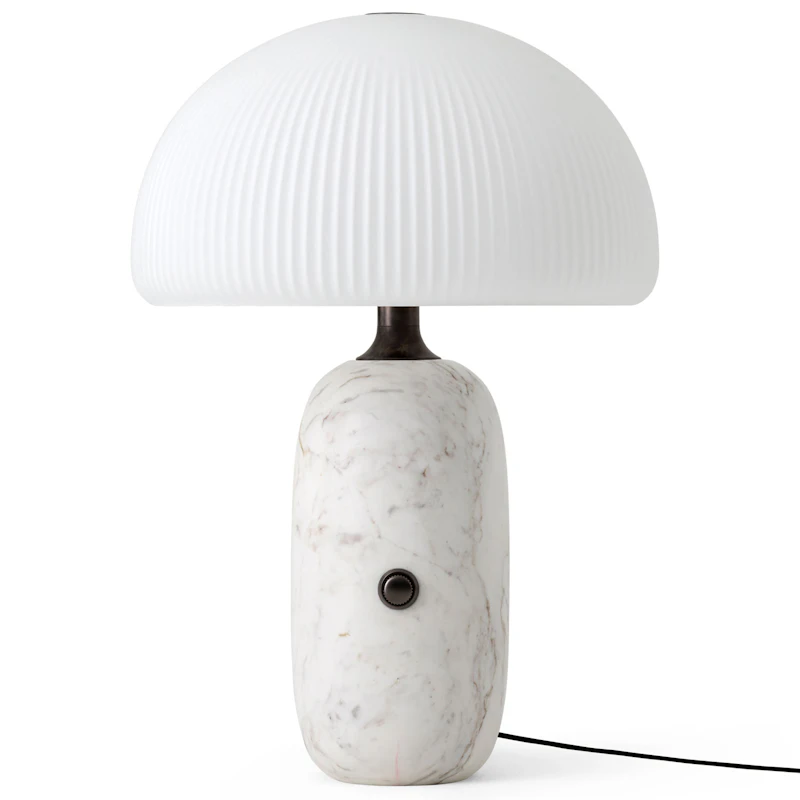 592 Sculpture Bordlampe Ø36 cm, Hvit