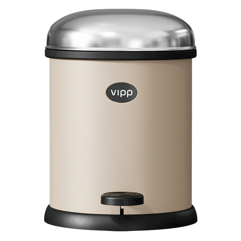 12 Pedalbøtte Beige, 3 L