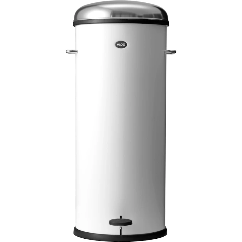 17 Pedalbøtte Hvit, 30 L