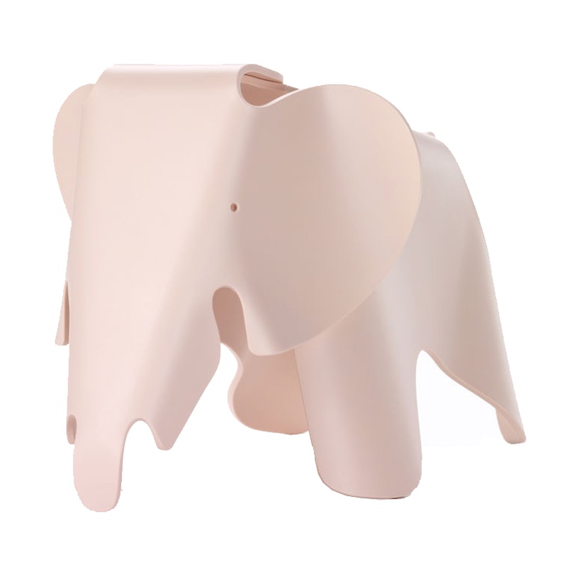 Eames Elephant Small Leketøy, Pale rose