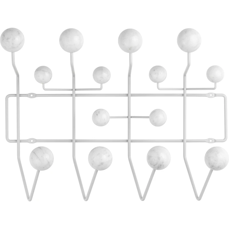 Eames Hang It All Kleshenger Limited Edition, Marmor / Grå