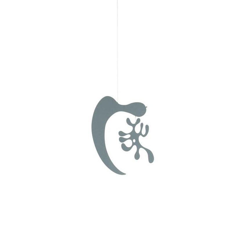 Eames Plywood Mobile Model AL Dekorativt Tilbehør Is Grey