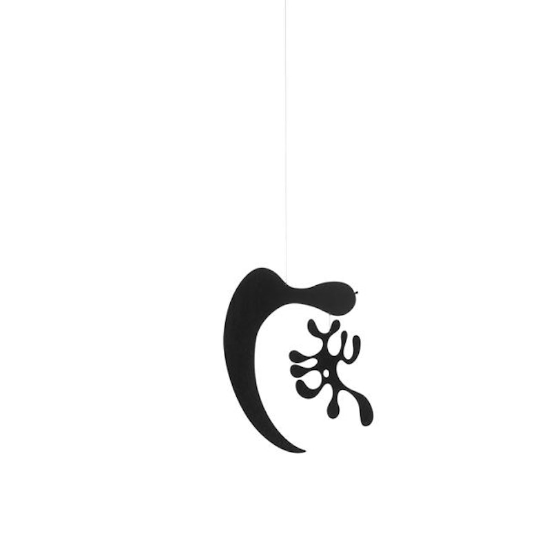 Eames Plywood Mobile Model AL Dekorativt Tilbehør Sort