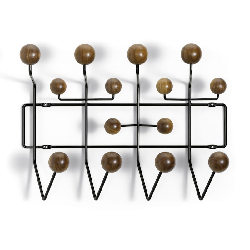 Eames Hang It All Clothes Hanger Klesstativ, Walnut