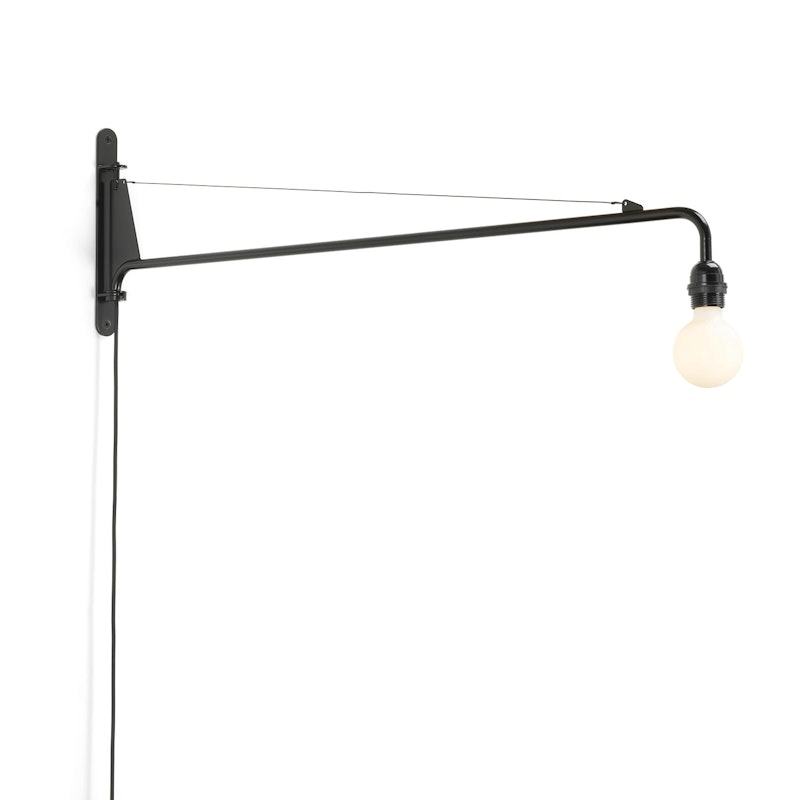 Petite Potence Vegglampe, Deep Black