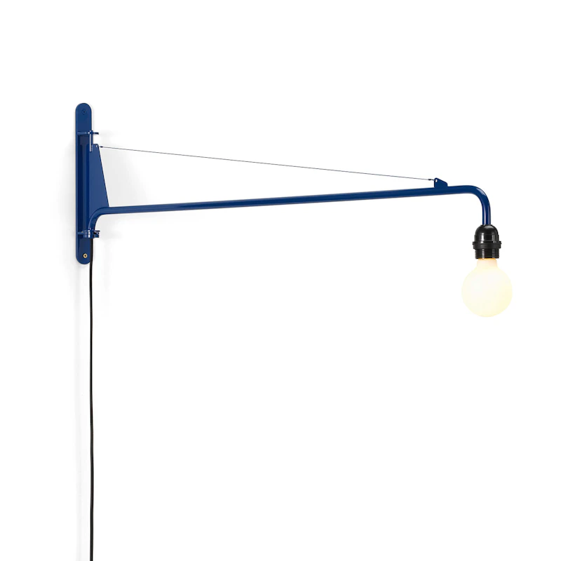Petite Potence Vegglampe, Prouvé Bleu Marcoule