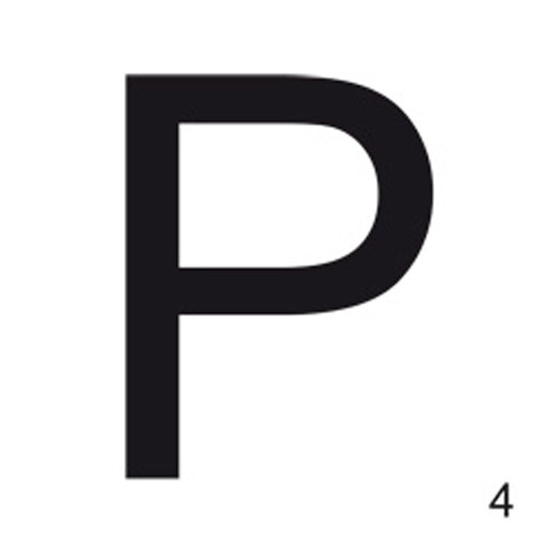 Letter P Poster