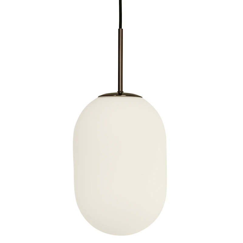 Noor Pendel Opal / Sort, 26,5 cm