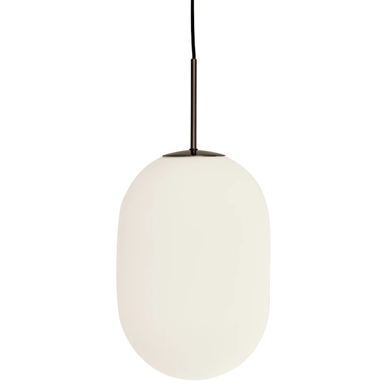 Noor Pendel Opal / Sort, 35,5 cm
