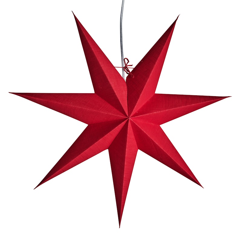 Sally Julestjerne 60 cm, Rød